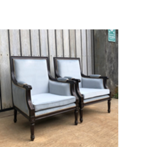 Wholesale Indonesian Teak Wood Garden Sofa Chair Modern Handcrafted Wooden Armchair with Natural Finish Indoor Outdoor Seating