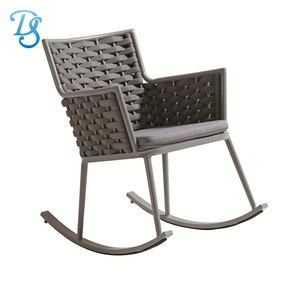 Rope Furniture Rocking Chairs for Adults Indoor and Outdoor