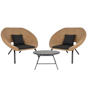 Modern Outdoor Leisure PE Wicker Rattan Sofa Set