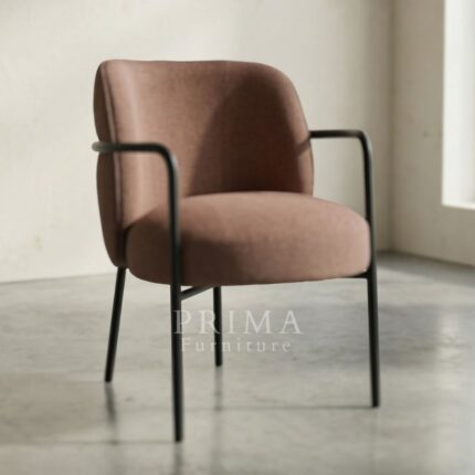 Henry Modern Upholstered Dining Chair sleek silhouette