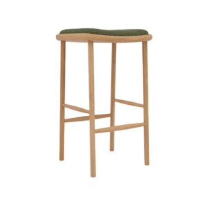 Indonesian Solid Teak Wood Modern Durable Bar Stool for Hotel Dining Outdoor Use