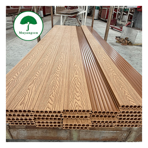 Outdoor Waterproof Teak Deck Patio Composite Flooring Board