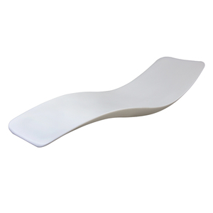 Refined Custom Outdoor Fiberglass Swimming Pool Ledge Chaise Lounger in Pool Lounge Chair in Water Beach Sun Lounger